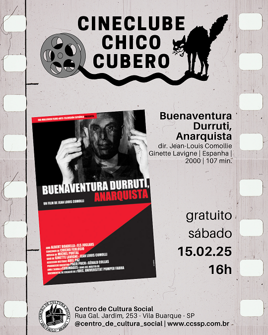 cineclube Chico cubero buenaventura